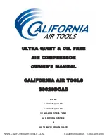 California Air Tools 30020DCAD Owner'S Manual preview