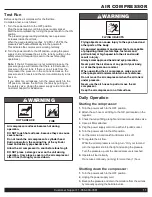 Preview for 11 page of California Air Tools 30020dCAdC-22060 Owner'S Manual