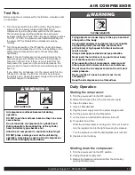 Preview for 11 page of California Air Tools 4710SQGK18 Owner'S Manual