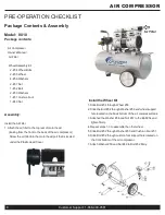 Предварительный просмотр 8 страницы California Air Tools 8010 Owner'S Manual