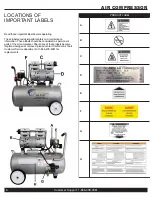 Preview for 6 page of California Air Tools 8010ALFCAD Owner'S Manual