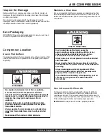 Preview for 9 page of California Air Tools 8010ALFCAD Owner'S Manual