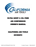 California Air Tools 8010DSPC Owner'S Manual preview