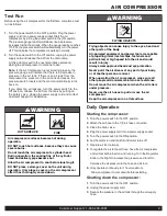 Preview for 9 page of California Air Tools 8010DSPC Owner'S Manual