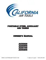 Preview for 1 page of California Air Tools AUX02S Owner'S Manual