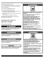 Preview for 3 page of California Air Tools AUX02S Owner'S Manual