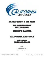 Preview for 1 page of California Air Tools CR20300 Owner'S Manual