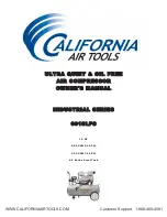 California Air Tools Industrial 6010LFC Owner'S Manual preview