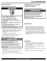 Preview for 10 page of California Air Tools Industrial 6010LFC Owner'S Manual