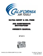 California Air Tools SP-9413 Owner'S Manual preview
