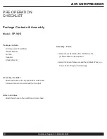 Preview for 8 page of California Air Tools SP-9415 Owner'S Manual