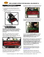 Preview for 9 page of California Trimmer RL205H Operator'S Manual