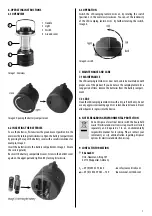 Предварительный просмотр 5 страницы CALIMA 46002 Operating Instructions Manual