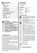 Preview for 8 page of CALIMA 46007 Operating Instructions Manual