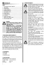 Preview for 2 page of CALIMA 46026 Operating Instructions Manual