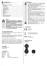 Preview for 2 page of CALIMA 46027 Operating Instructions Manual