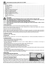 Preview for 5 page of CALIMA 46042 Operating Instructions Manual