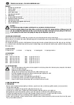 Preview for 5 page of CALIMA 46046 Operating Instructions Manual