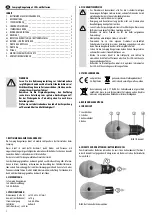 Предварительный просмотр 2 страницы CALIMA 46058 Operating Instructions Manual