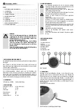 Preview for 2 page of CALIMA 46059 Operating Instructions Manual