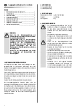 Preview for 2 page of CALIMA 46063 Operating Instructions Manual