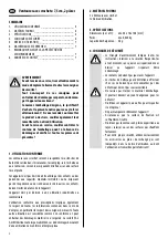 Preview for 6 page of CALIMA 46063 Operating Instructions Manual