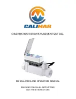 Preview for 1 page of Calimar CMARCIC40-1Y Installation And Operation Manual