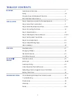 Preview for 2 page of Calimet CM3 Installation And Owner'S Manual