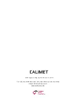 Preview for 24 page of Calimet CM5-DCFP Instruction Manual