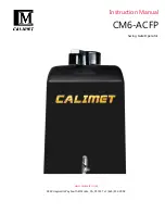 Calimet CM6-ACFP Instruction Manual preview