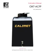 Calimet CM7-ACFP Instruction Manual preview