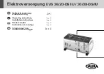 Calira 36/30-DS/IU Operating And Installation Instructions предпросмотр