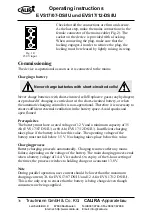 Preview for 36 page of Calira EVS 17/07-DS/IU Operating Instructions Manual