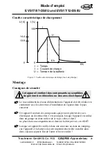 Preview for 49 page of Calira EVS 17/07-DS/IU Operating Instructions Manual