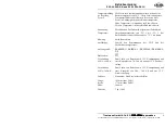 Preview for 9 page of Calira EVS 30/20-DS/IU Operating Instructions Manual