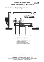 Предварительный просмотр 29 страницы Calira EVS 34/12-DS/IU Operating Instructions Manual