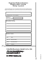 Предварительный просмотр 44 страницы Calira EVS 34/12-DS/IU Operating Instructions Manual