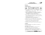 Предварительный просмотр 11 страницы Calira EVS 38/20-DS/IU Operating Instructions Manual