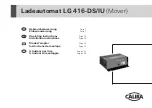 Предварительный просмотр 1 страницы Calira LG 416-DS/IU Operating Instructions & Installation Instructions