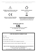 Preview for 12 page of CALITEK Pro CMH 315W Manual