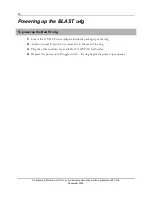 Preview for 30 page of Calix BLAST u4g Installation Manual