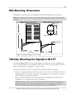 Предварительный просмотр 22 страницы Calix GigaSpire BLAST u12 GS202xE Installation Manual