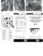 Calix M147 Assembly Instructions Manual preview