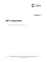 Preview for 11 page of Calix T072G Operation And Maintenance Manual