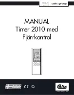 Calix Timer 2010 Manual preview