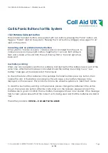 Preview for 4 page of Call Aid UK 1142RX Operation & Maintenance Manual