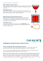 Предварительный просмотр 8 страницы Call Aid UK 1142RX Operation & Maintenance Manual