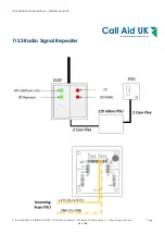 Предварительный просмотр 16 страницы Call Aid UK 1142RX Operation & Maintenance Manual