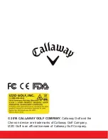 Preview for 11 page of Callaway 200 S Manual