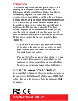 Preview for 38 page of Callaway GPSy Instruction Manual